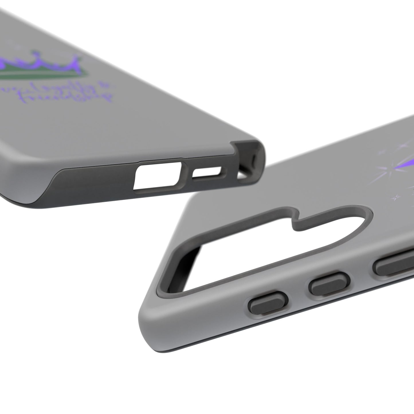 Phone Case, Purple & Green Crown - Love, Loyalty & Friendship