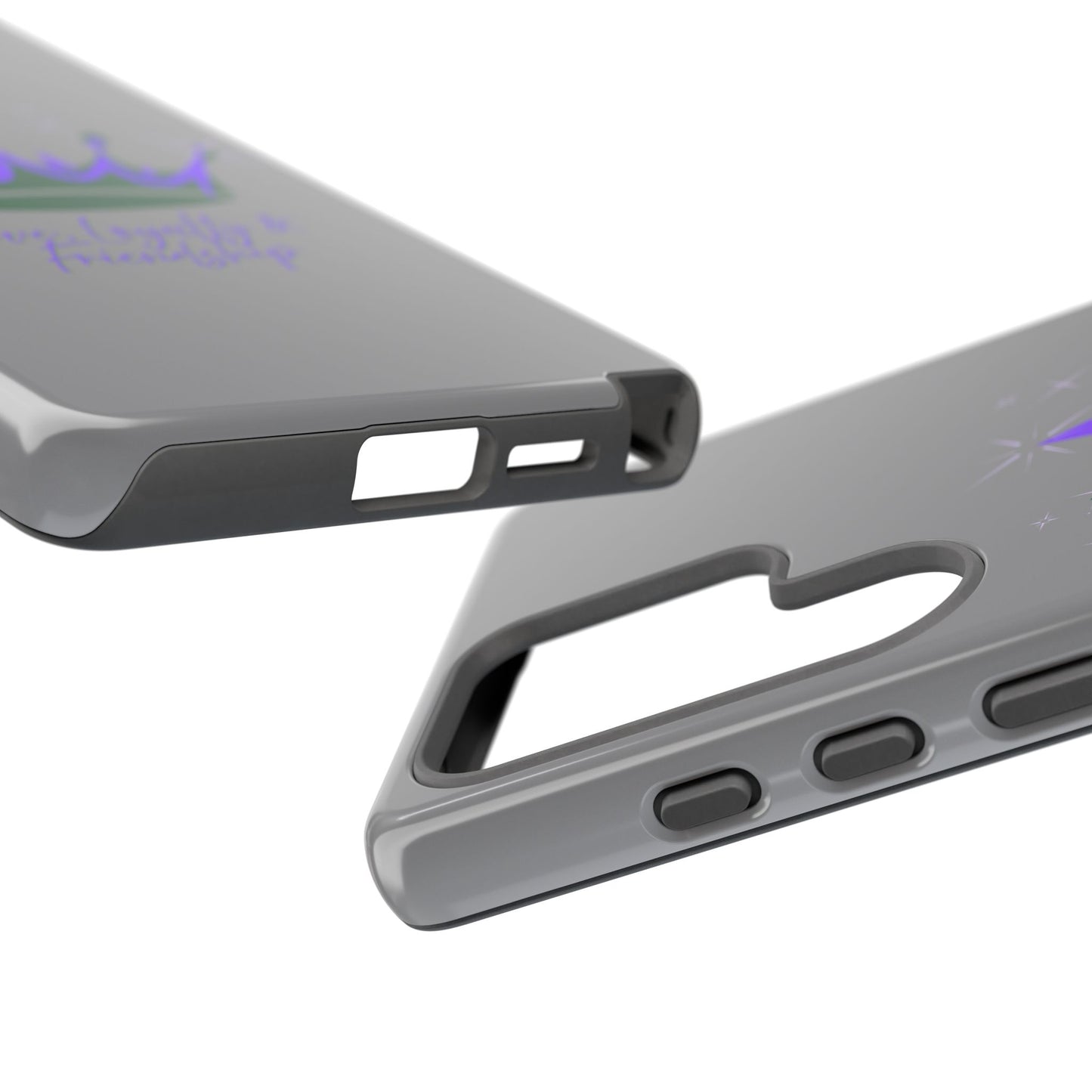 Phone Case, Purple & Green Crown - Love, Loyalty & Friendship