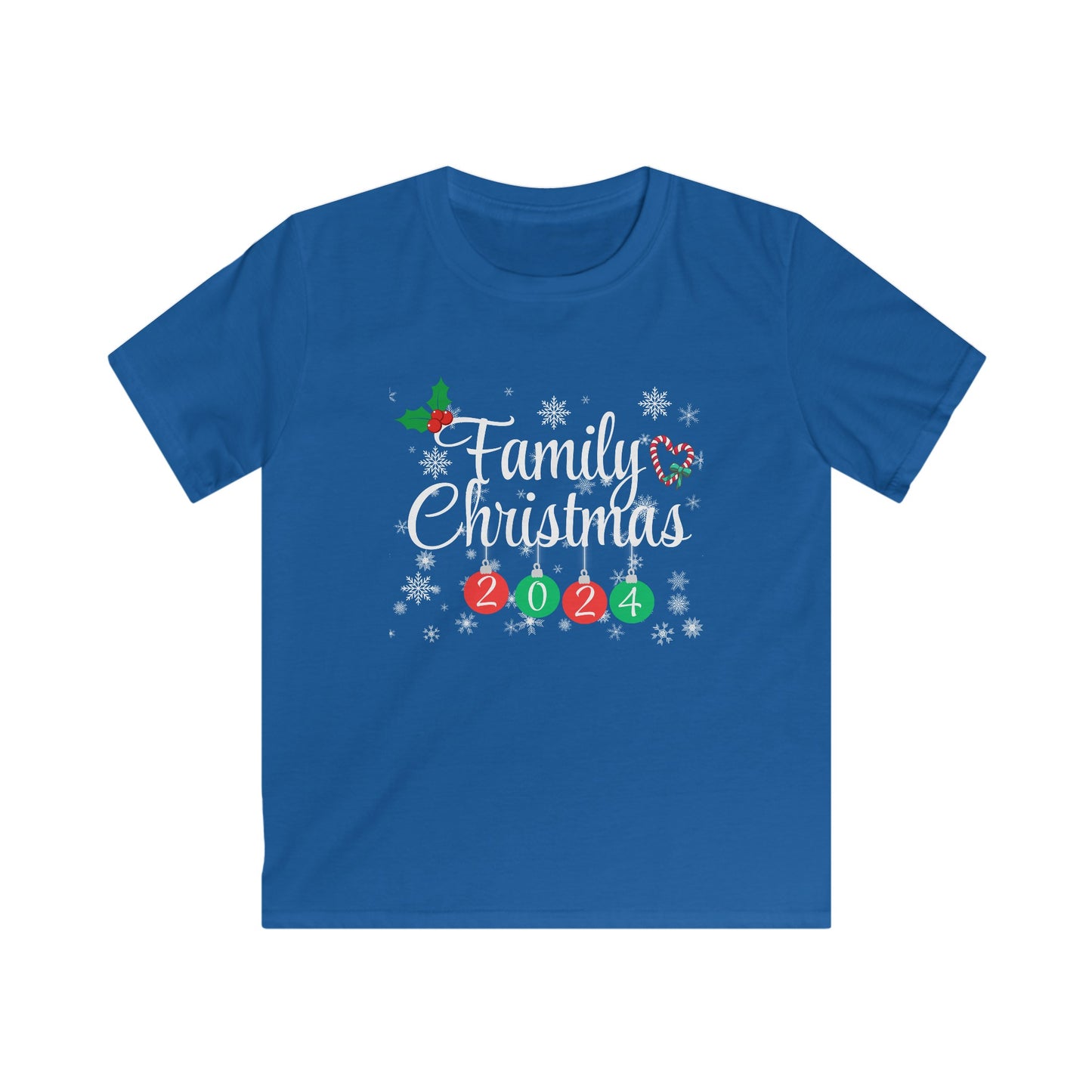 Familiy Christmas 2024 Kids Tee