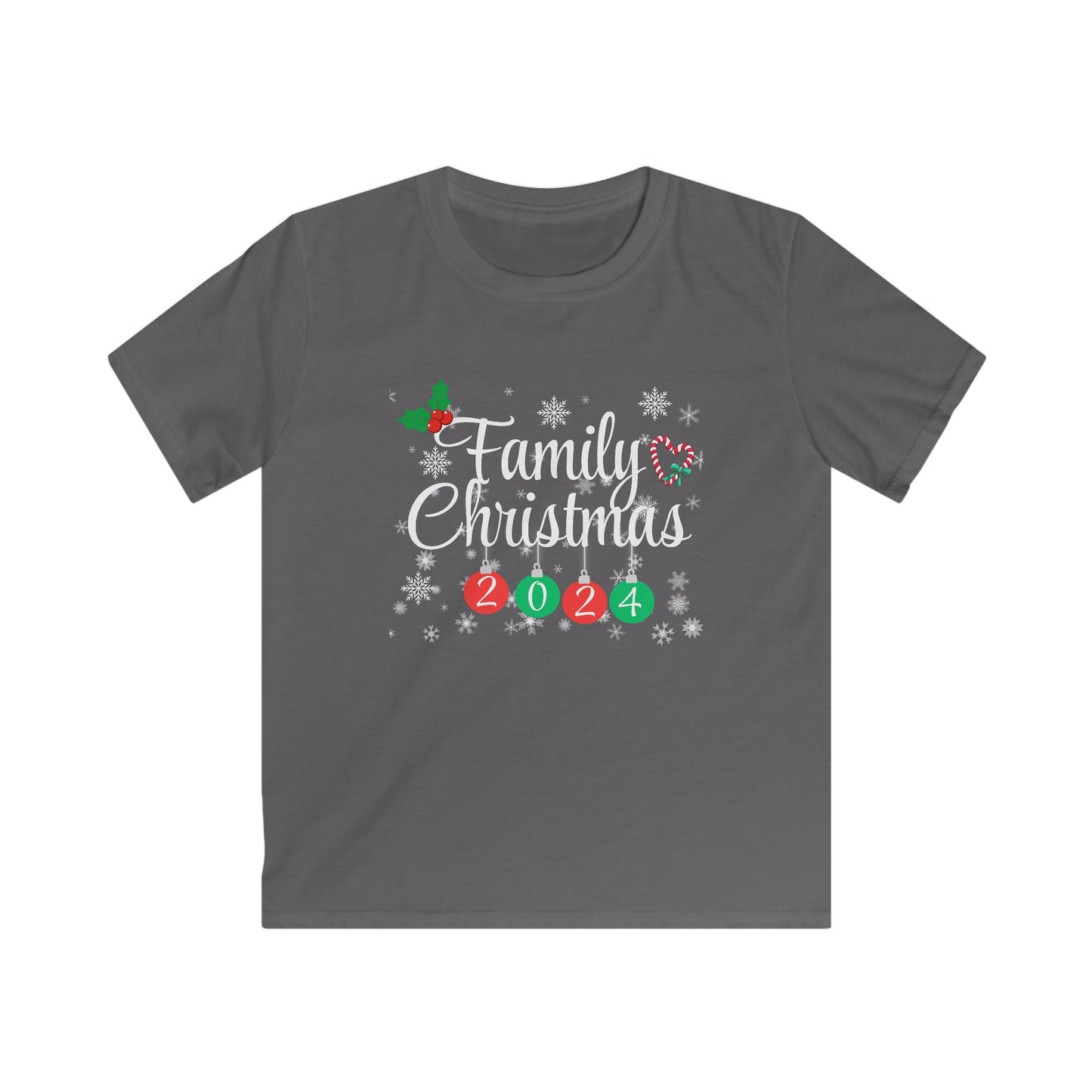 Familiy Christmas 2024 Kids Tee