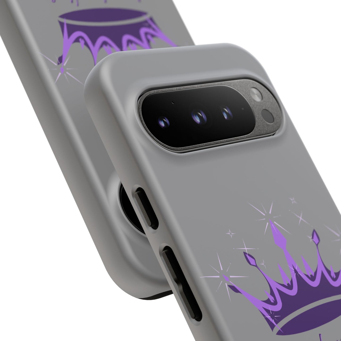 Phone Case, Amethyst on Dark Purple Crown - Love, Loyalty & Friendship