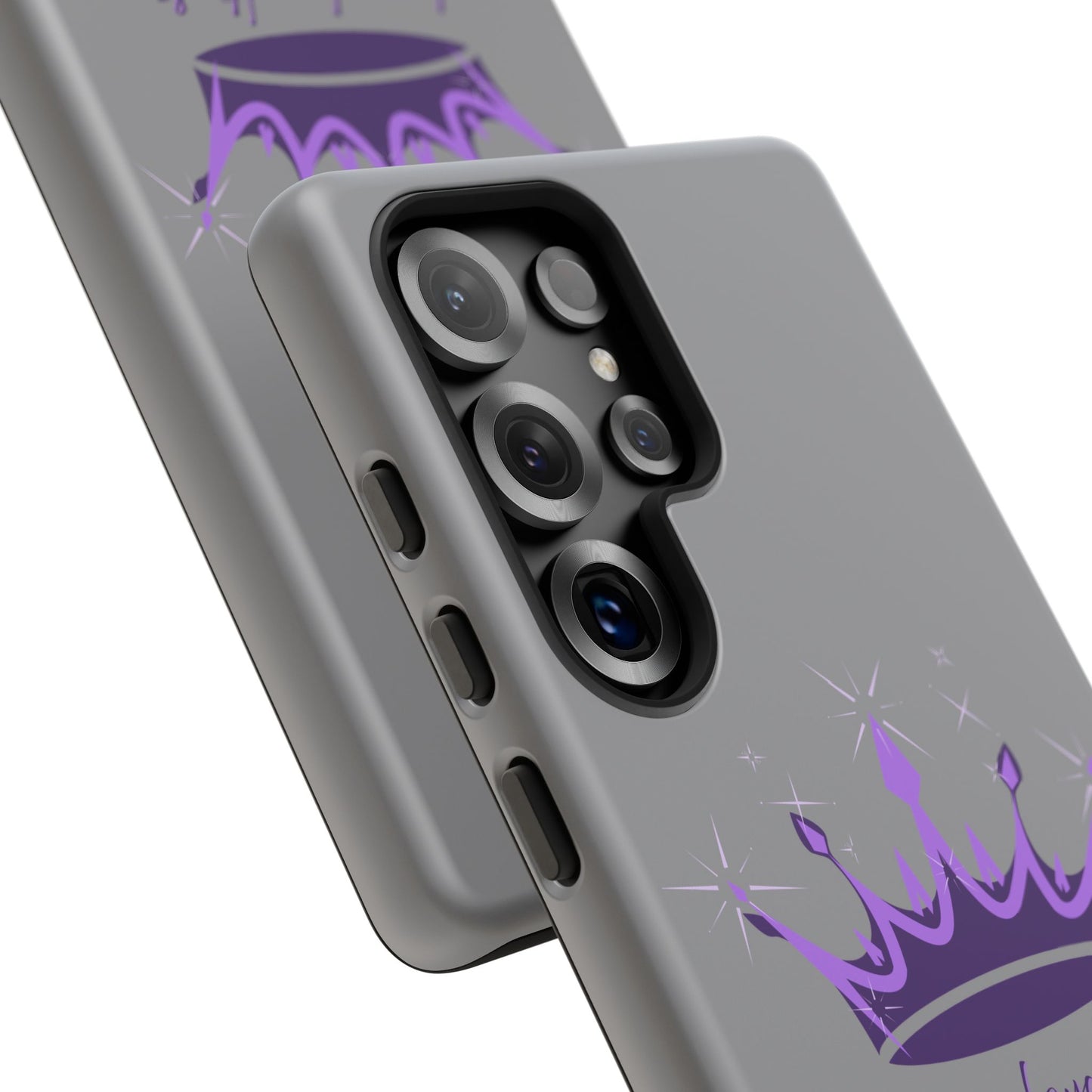 Phone Case, Amethyst on Dark Purple Crown - Love, Loyalty & Friendship