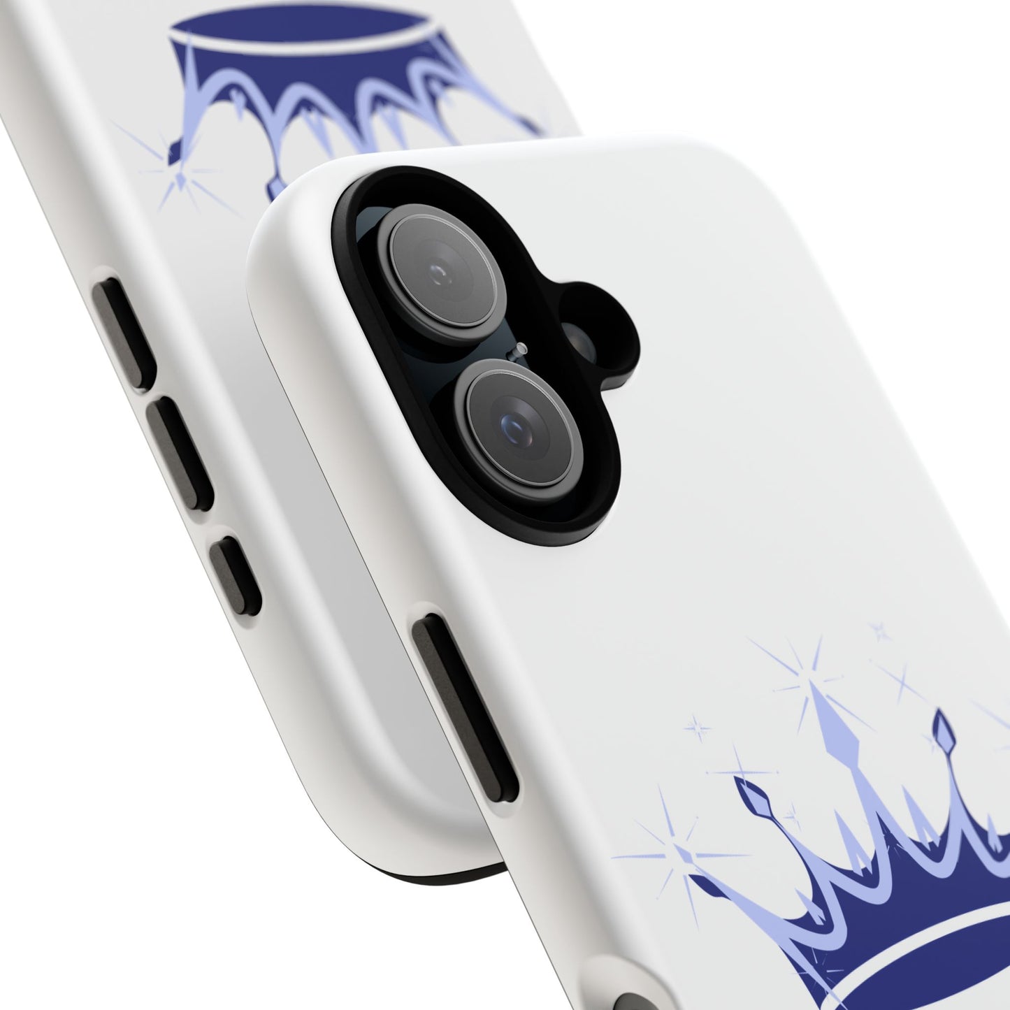 Phone Case, Navy & Silver Crown - Love, Loyalty & Friendship