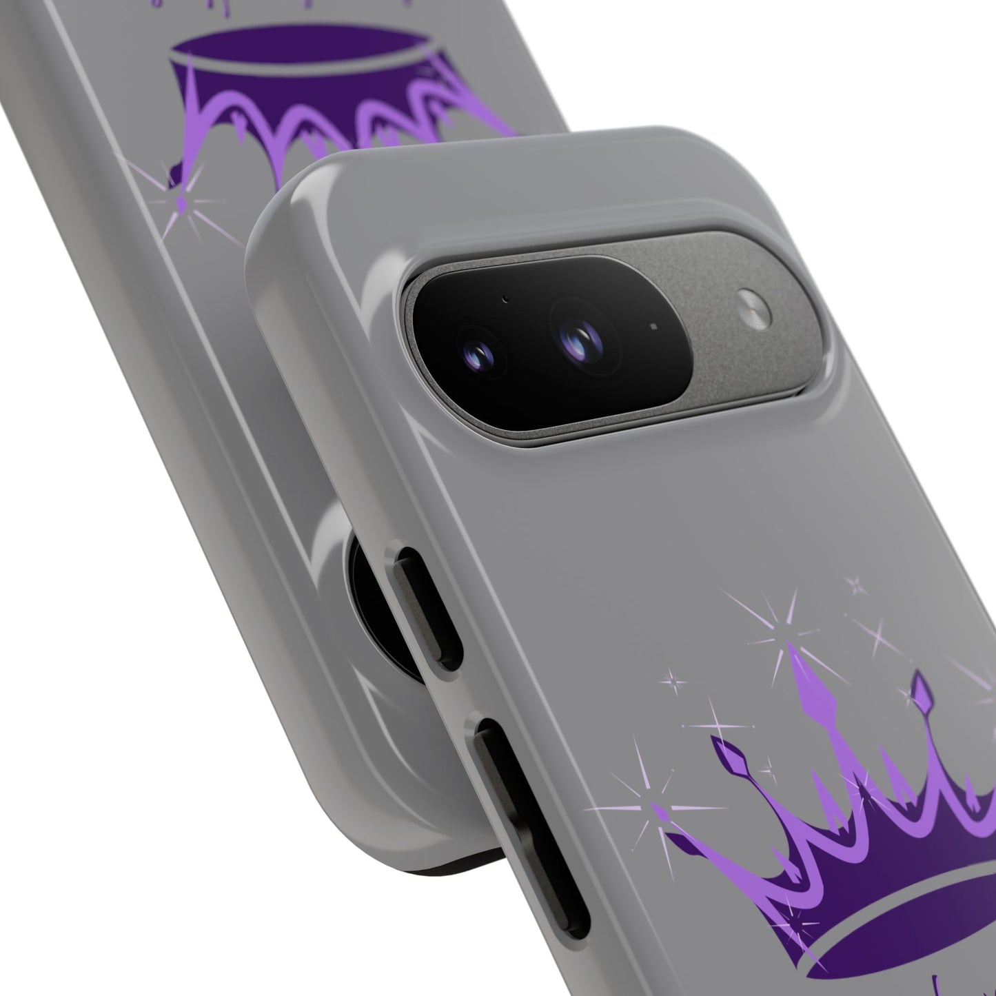 Phone Case, Amethyst on Dark Purple Crown - Love, Loyalty & Friendship
