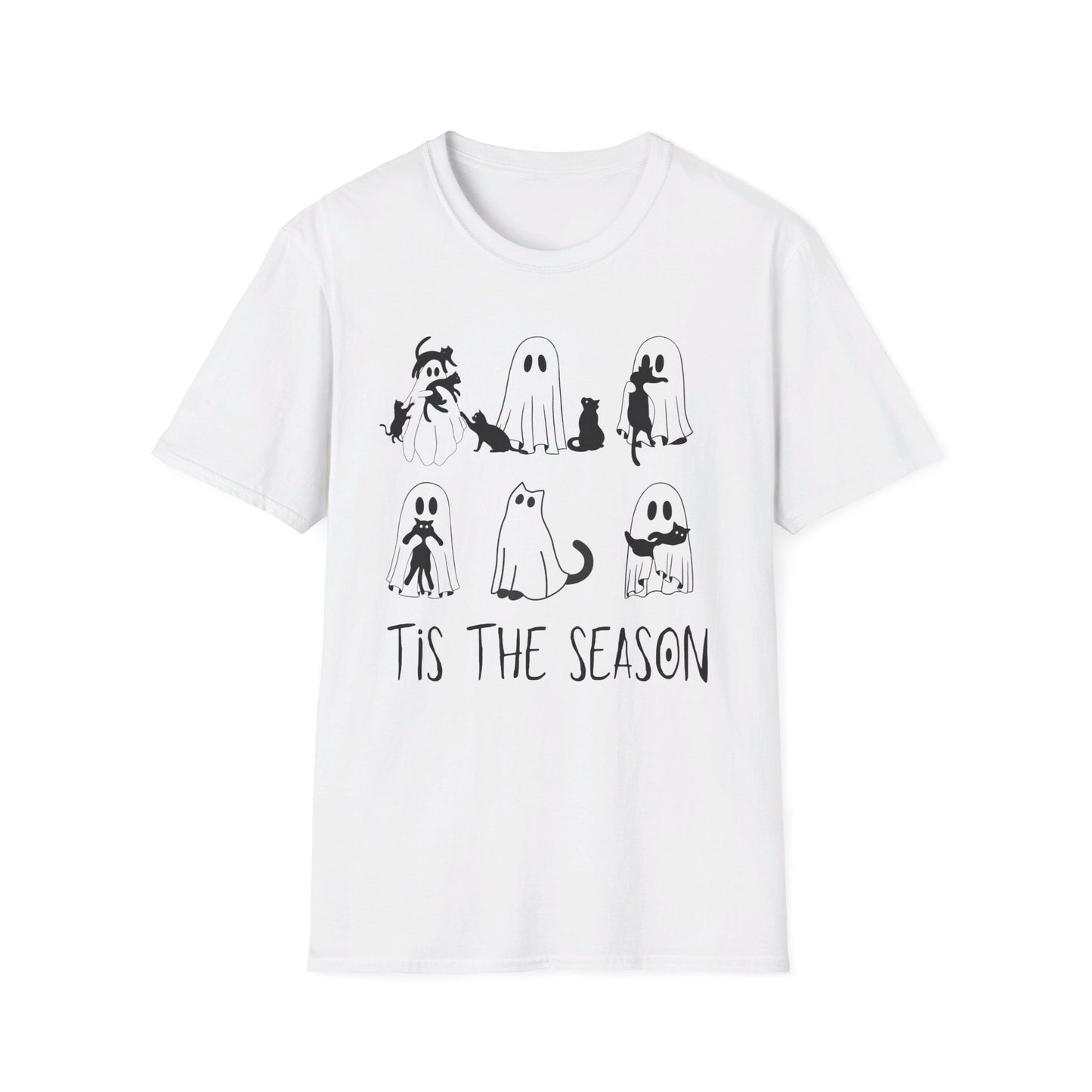 Ghost With Cats T-Shirt