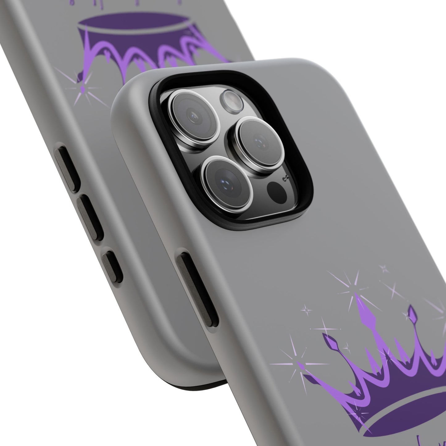 Phone Case, Amethyst on Dark Purple Crown - Love, Loyalty & Friendship