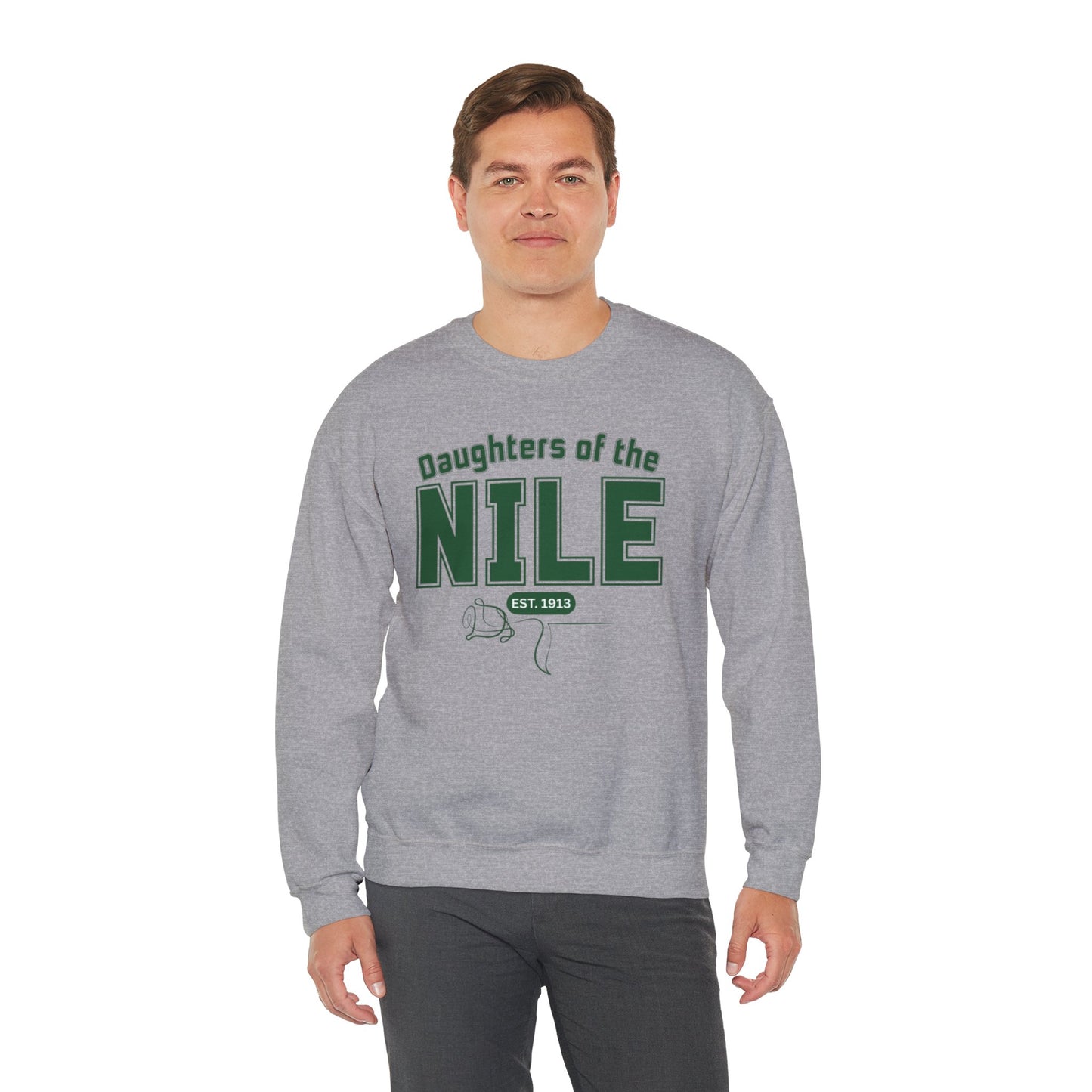 Collegiate Daughters of the Nile, Heavy Blend™ Unisex Sweatshirt