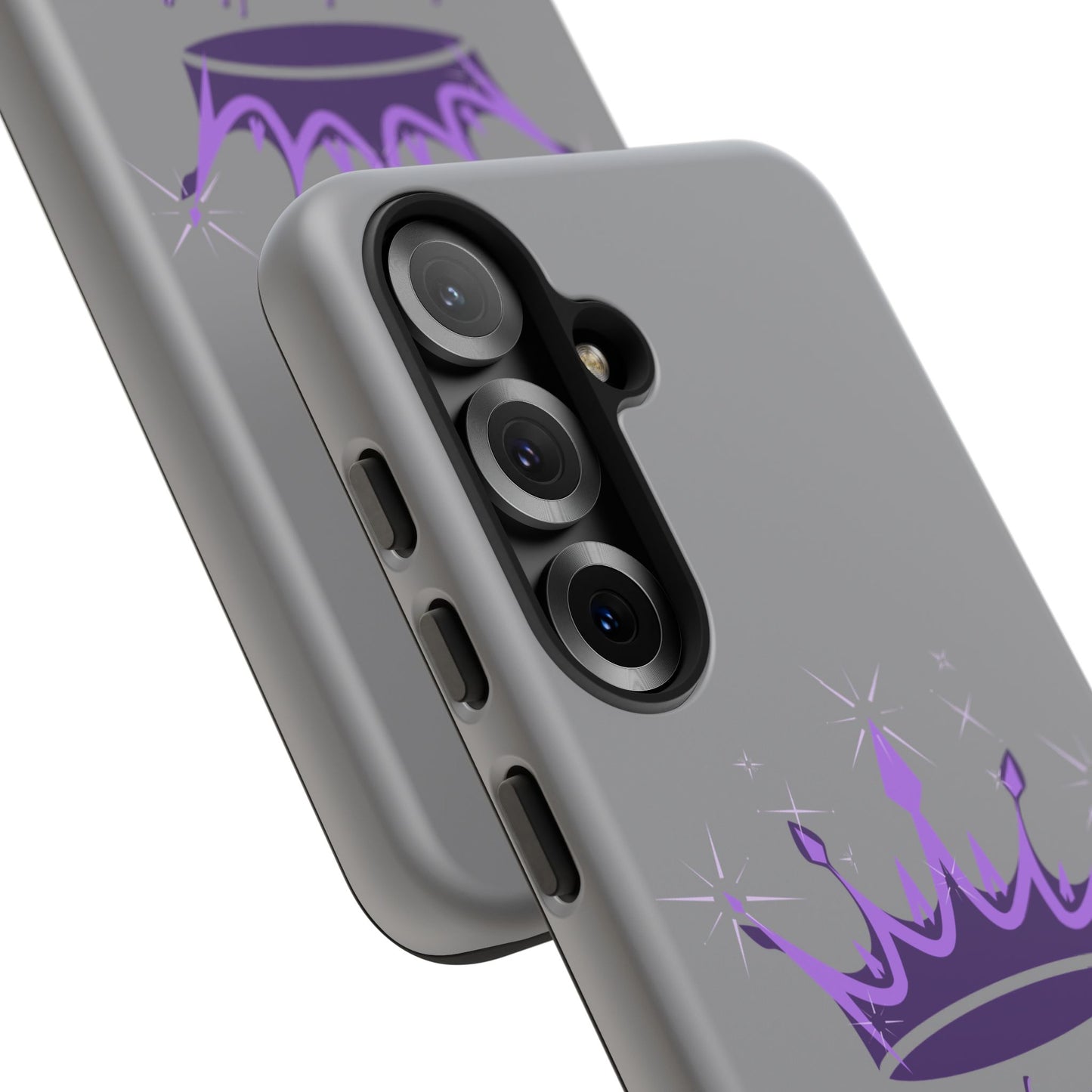 Phone Case, Amethyst on Dark Purple Crown - Love, Loyalty & Friendship