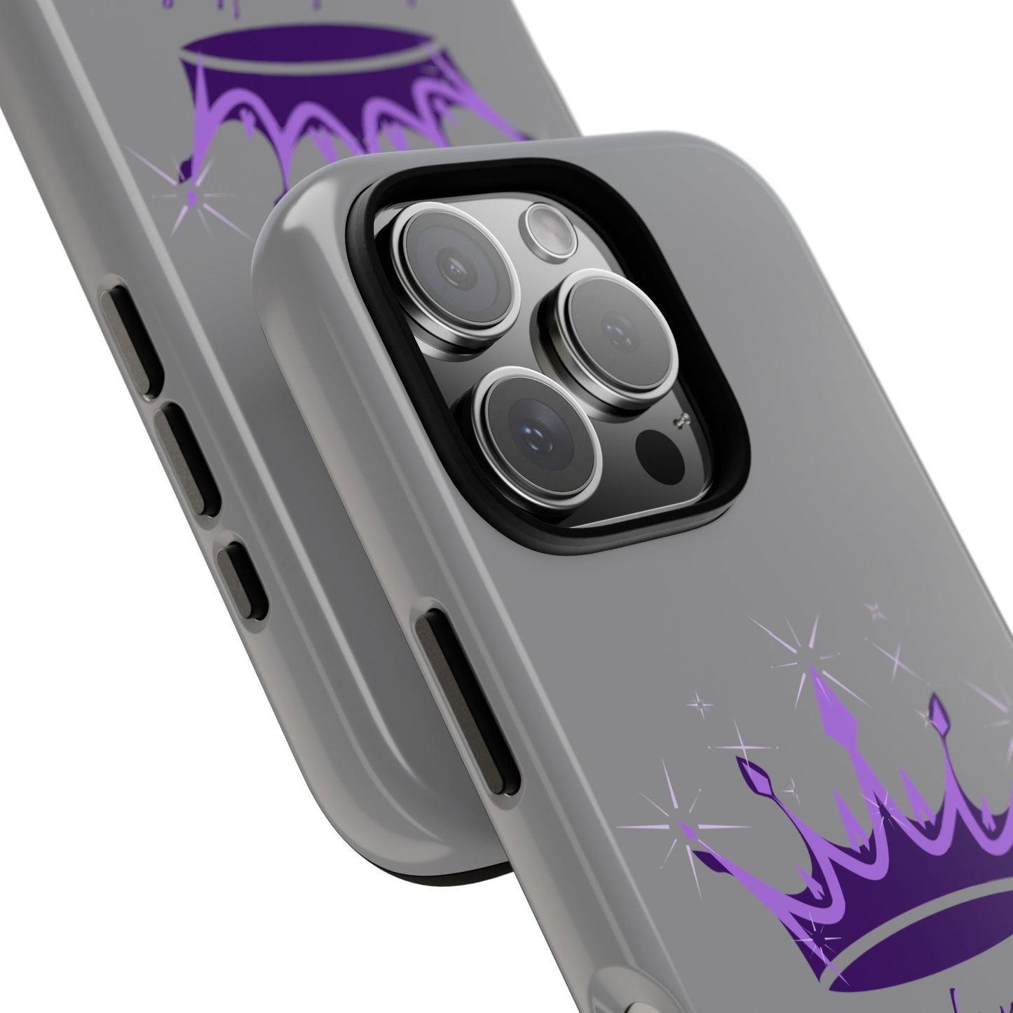 Phone Case, Amethyst on Dark Purple Crown - Love, Loyalty & Friendship