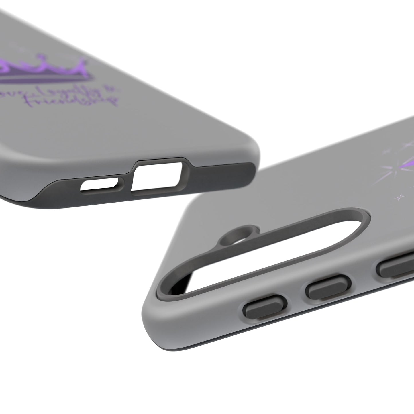 Phone Case, Amethyst on Dark Purple Crown - Love, Loyalty & Friendship