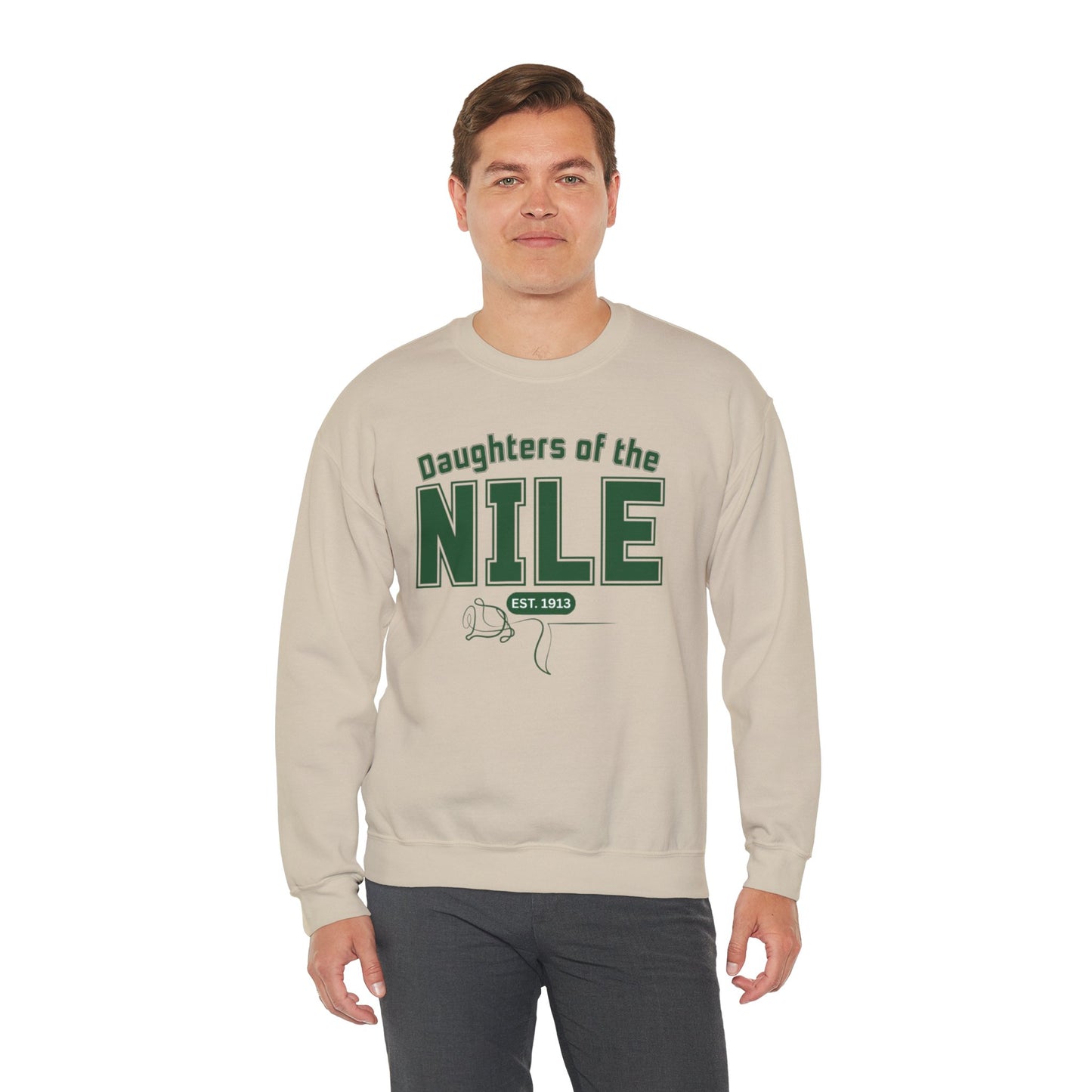 Collegiate Daughters of the Nile, Heavy Blend™ Unisex Sweatshirt