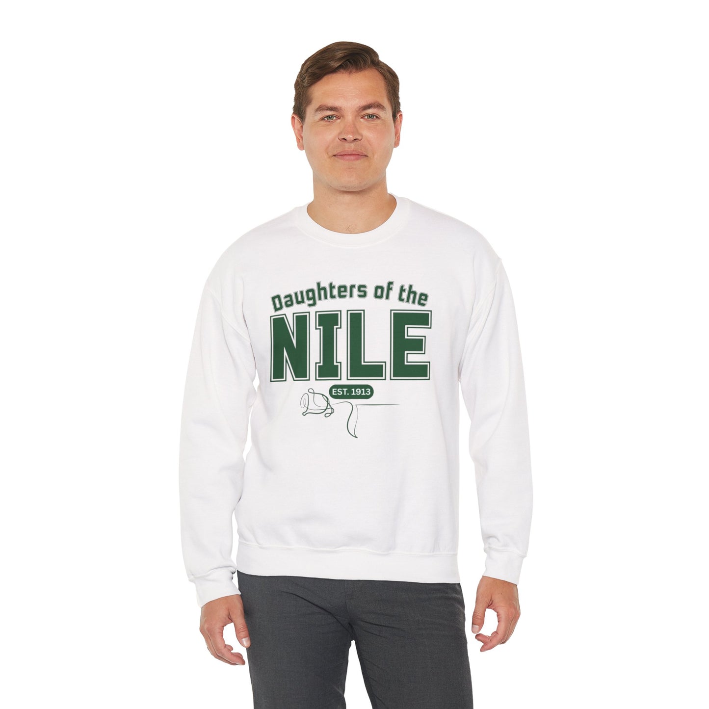 Collegiate Daughters of the Nile, Heavy Blend™ Unisex Sweatshirt