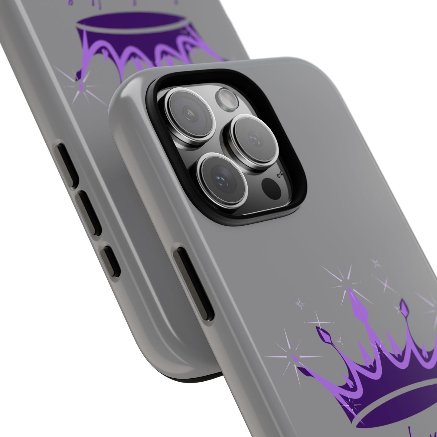 Phone Case, Amethyst on Dark Purple Crown - Love, Loyalty & Friendship