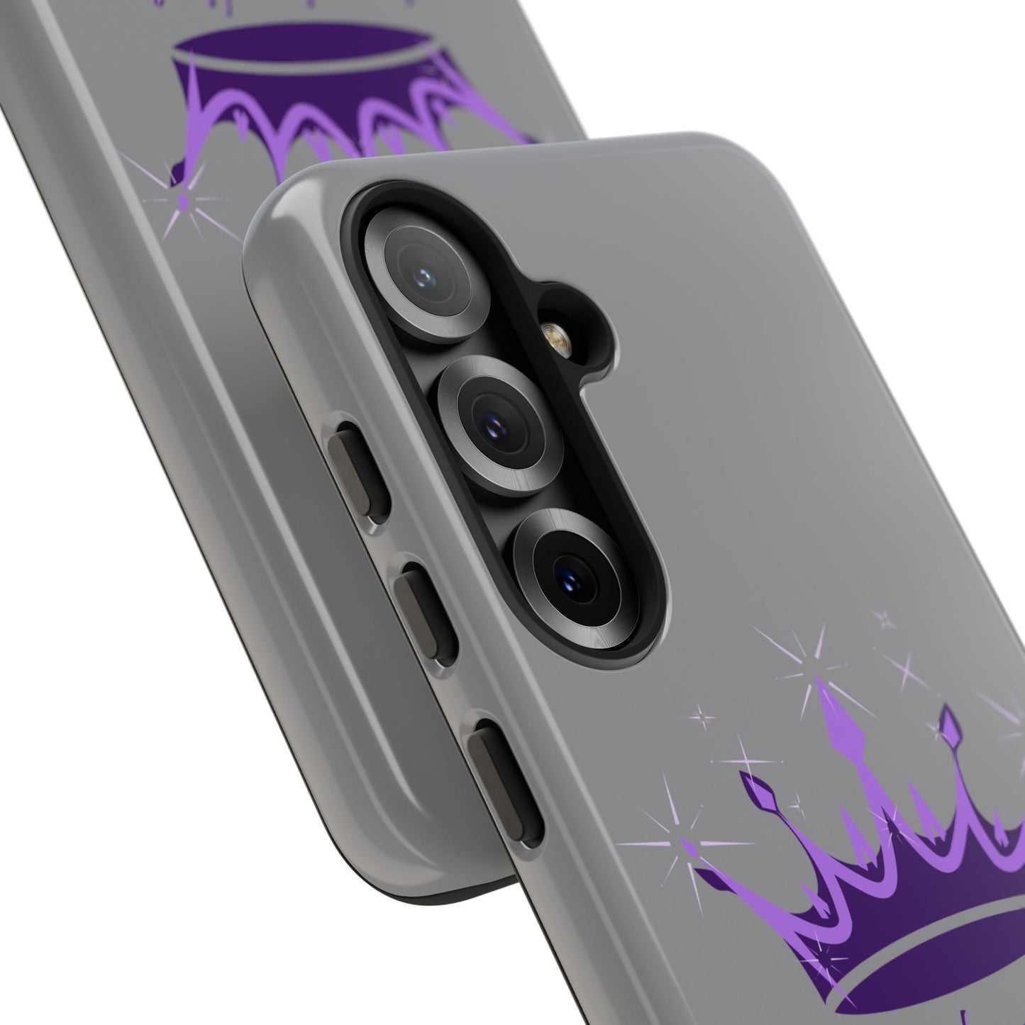 Phone Case, Amethyst on Dark Purple Crown - Love, Loyalty & Friendship