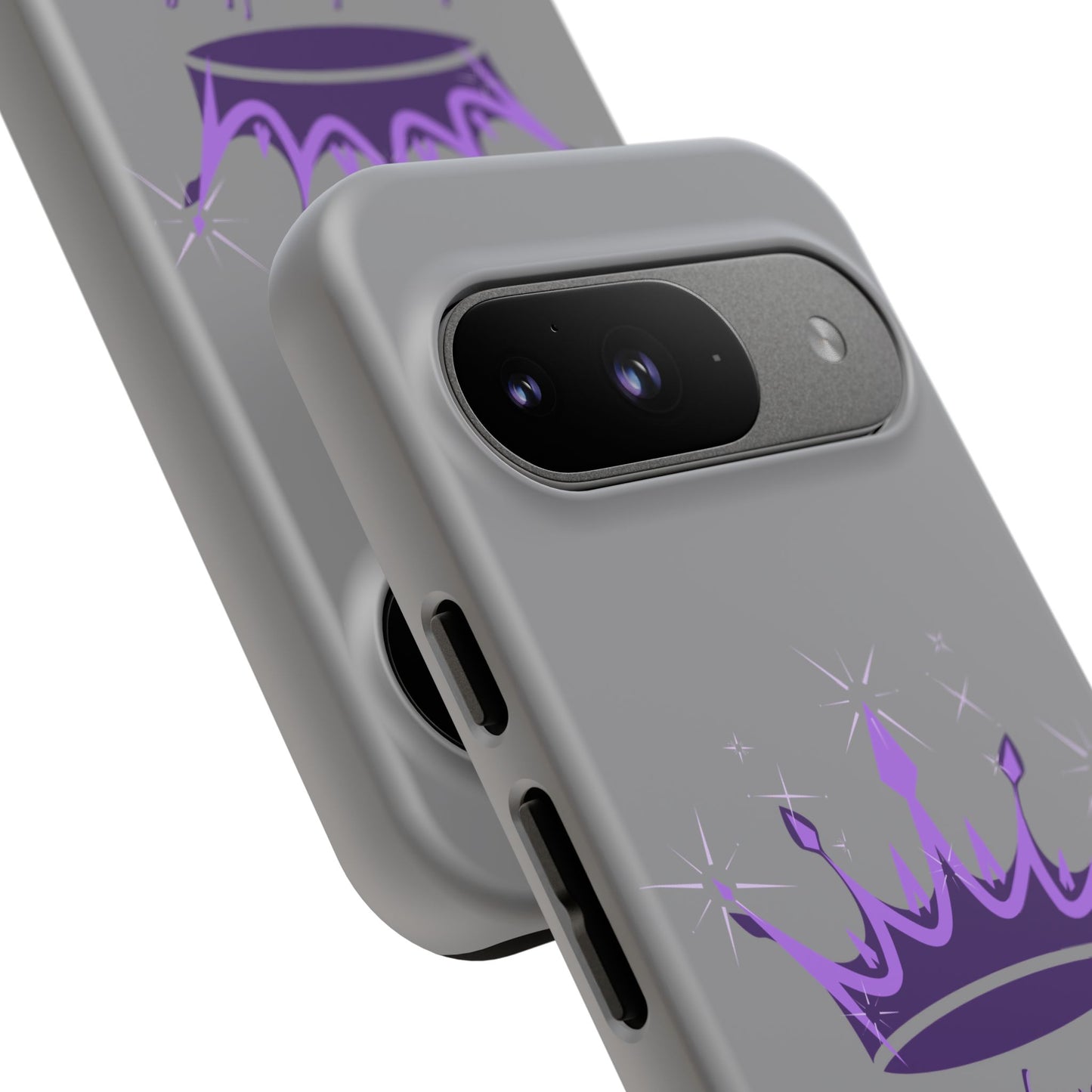 Phone Case, Amethyst on Dark Purple Crown - Love, Loyalty & Friendship