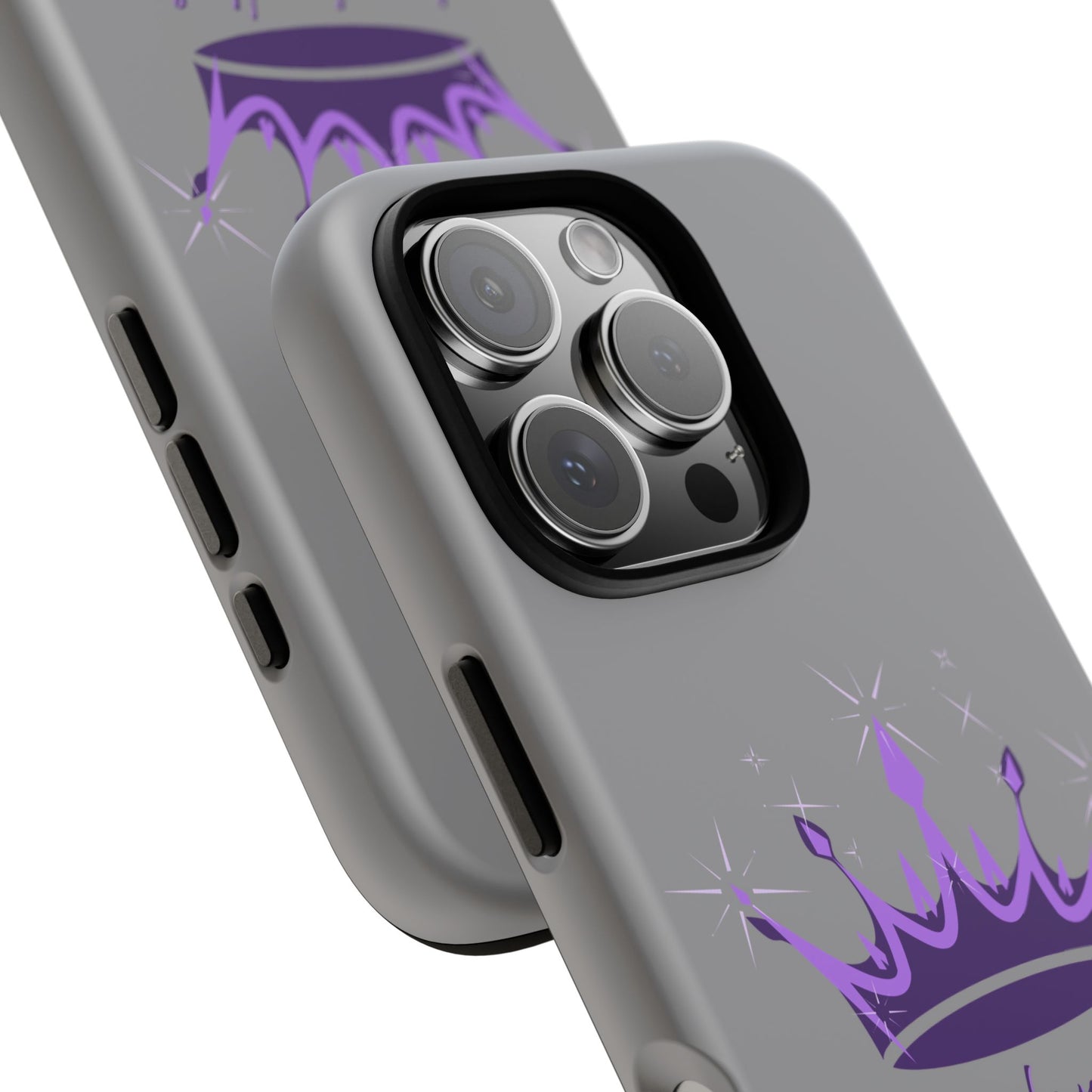 Phone Case, Amethyst on Dark Purple Crown - Love, Loyalty & Friendship