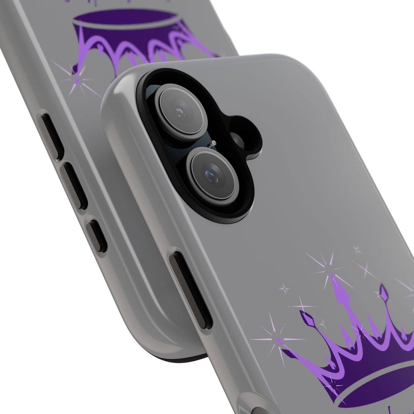 Phone Case, Amethyst on Dark Purple Crown - Love, Loyalty & Friendship