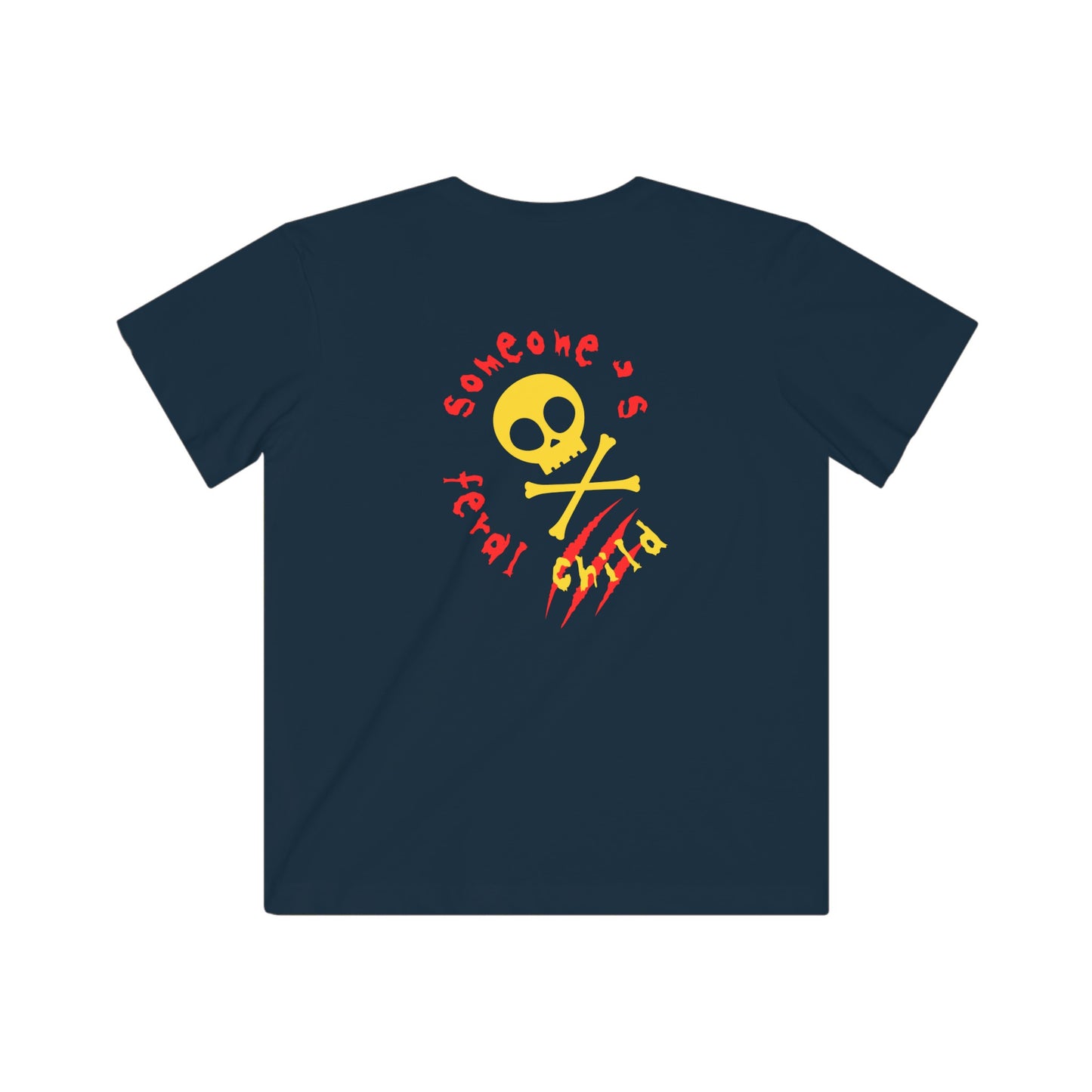 Yellow Feral Child front/back - Youth