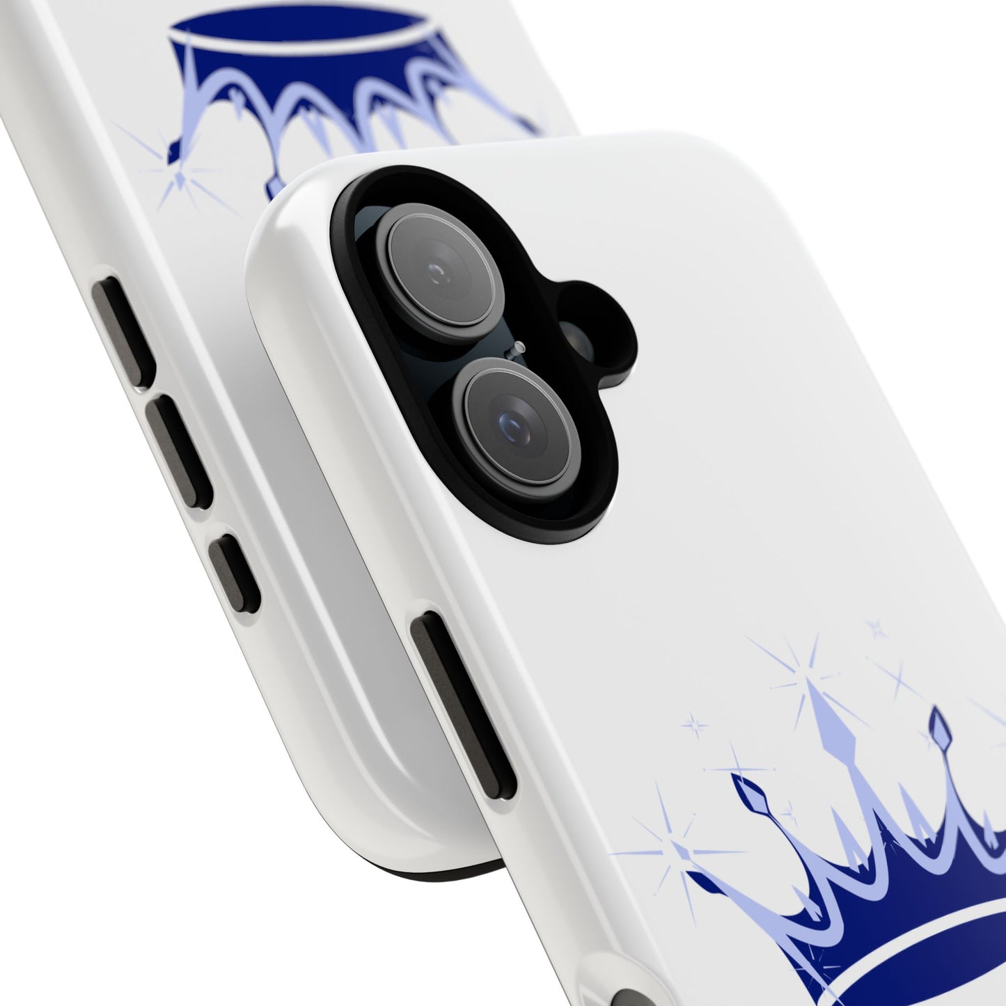 Phone Case, Navy & Silver Crown - Love, Loyalty & Friendship