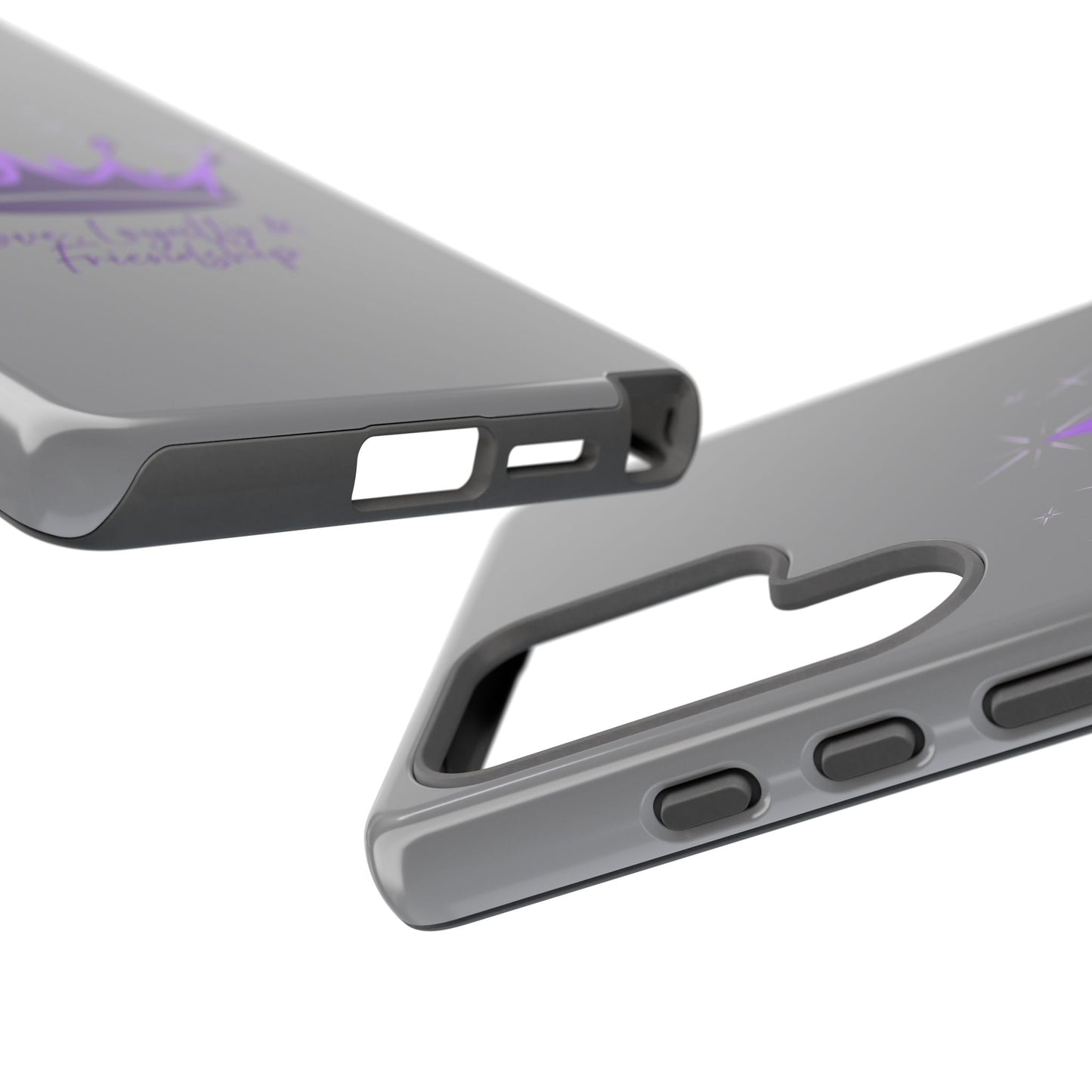 Phone Case, Amethyst on Dark Purple Crown - Love, Loyalty & Friendship