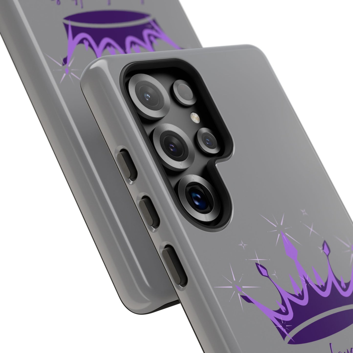 Phone Case, Amethyst on Dark Purple Crown - Love, Loyalty & Friendship