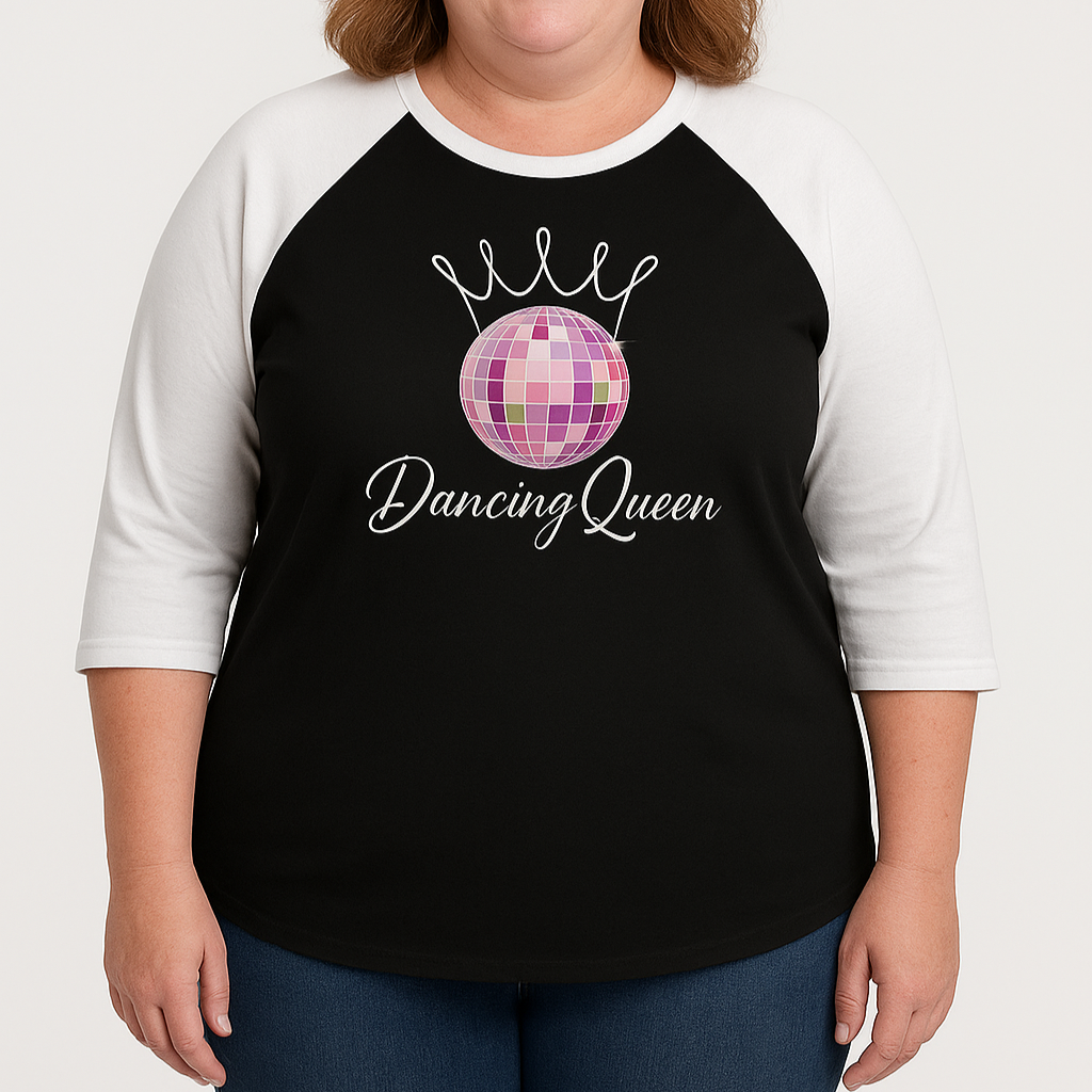 Dancing Queen Baseball T-Shirt