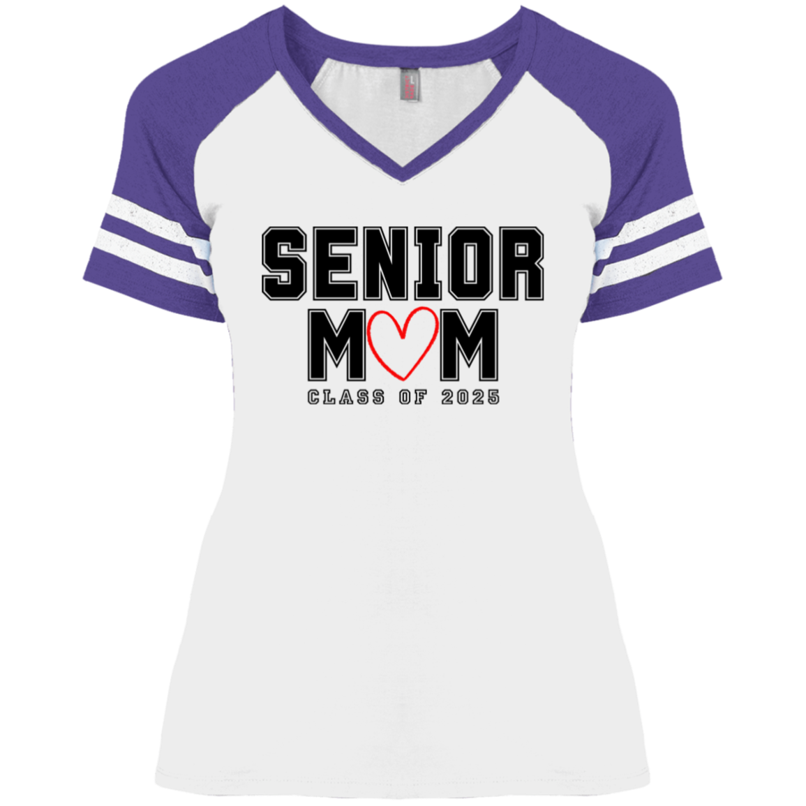 Senior Mom - Ladies V-Neck
