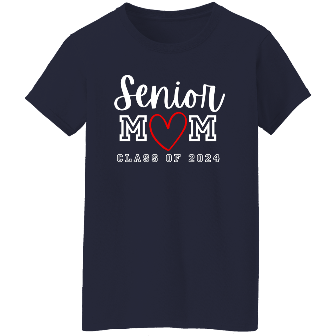 Senior Mom - Ladies' 5.3 oz. T-Shirt
