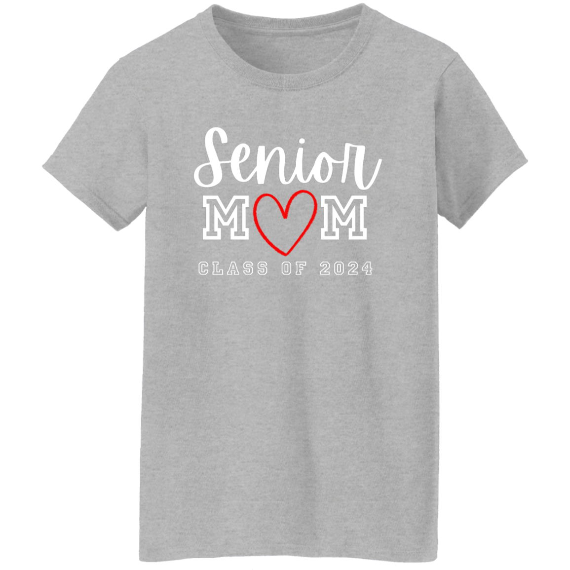 Senior Mom - Ladies' 5.3 oz. T-Shirt