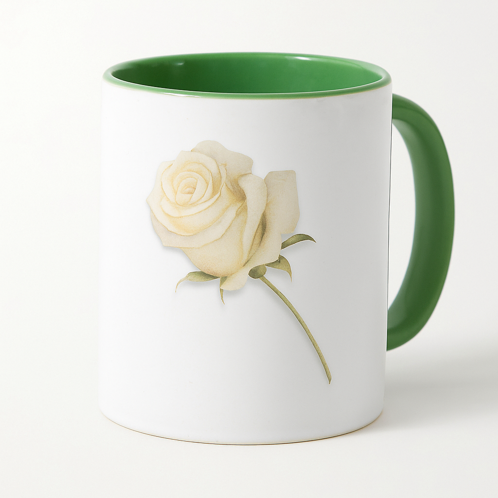 Love Loyalty & Friendship Green Accent Mug 11oz