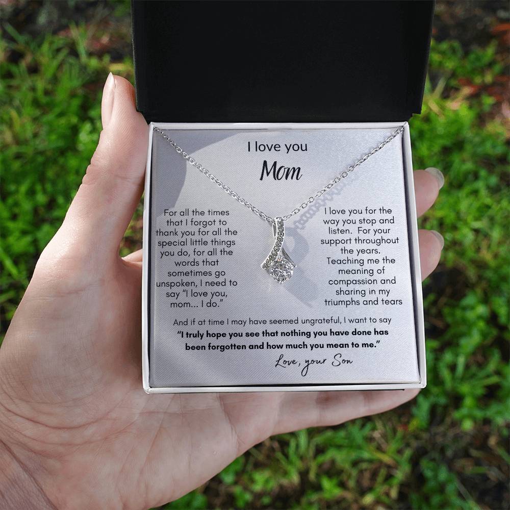 I Love You Mom From Son