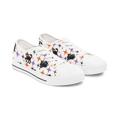 Vintage Cats Women's Low Top Sneakers