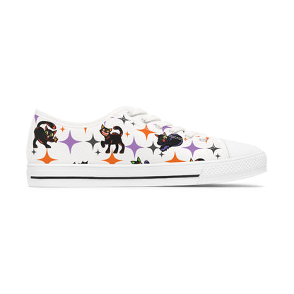 Vintage Cats Women's Low Top Sneakers