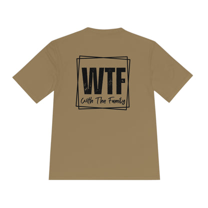 WTF Front/Back Moisture Wicking Tee