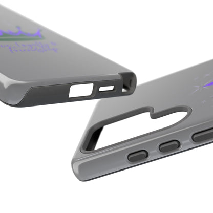 Phone Case, Purple & Green Crown - Love, Loyalty & Friendship