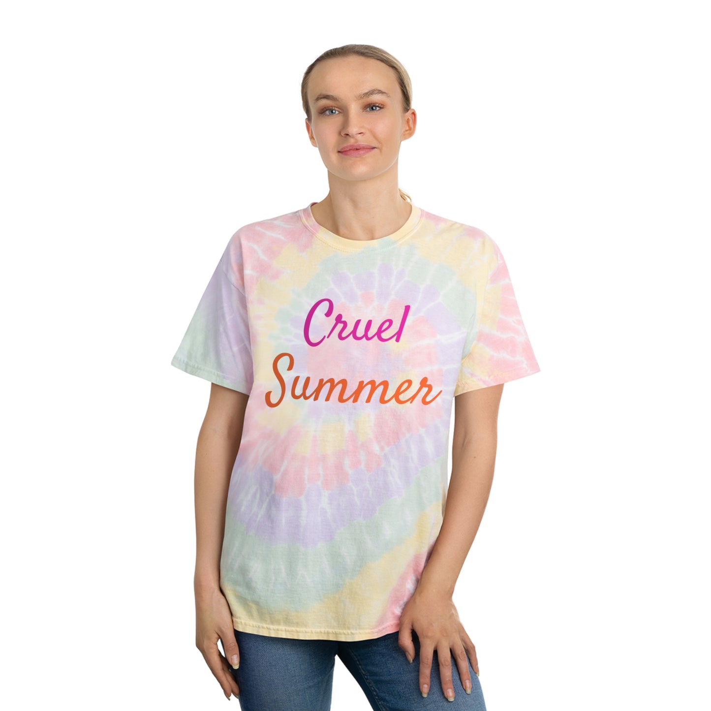 Cruel Summer Tie-Dye Tee, Spiral