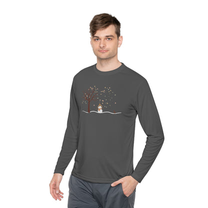 Snowman / Dog Long Sleeve Tee