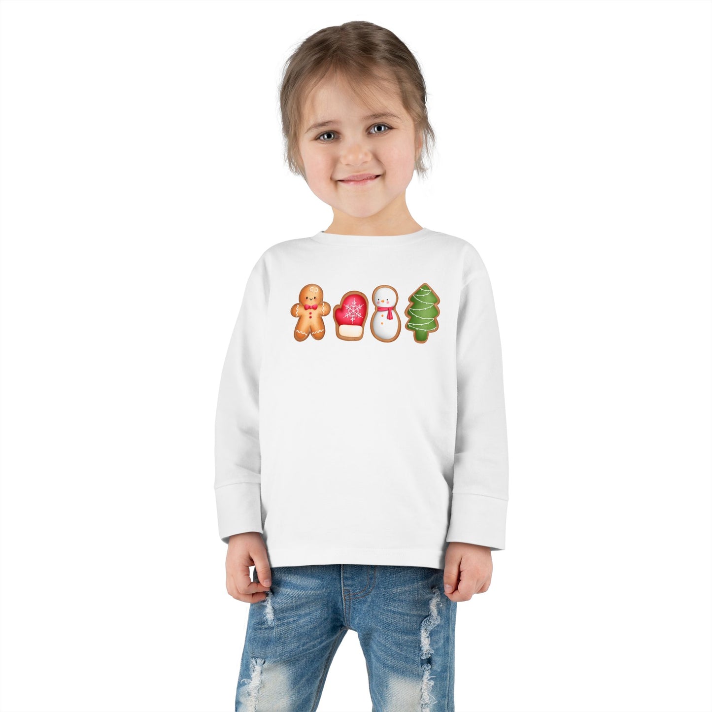 Christmas Cookies Toddler Long Sleeve