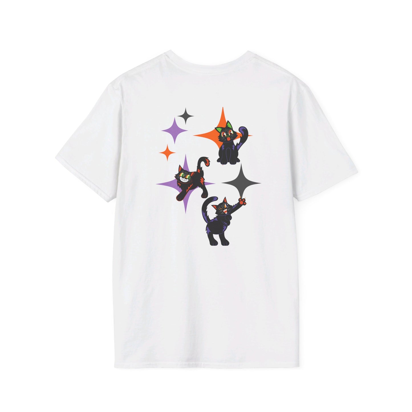 Vintage Halloween Cats T-Shirt