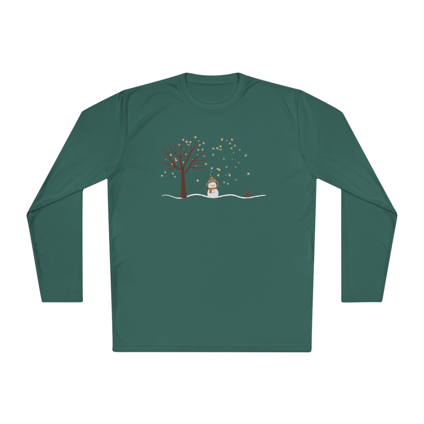 Snowman / Dog Long Sleeve Tee