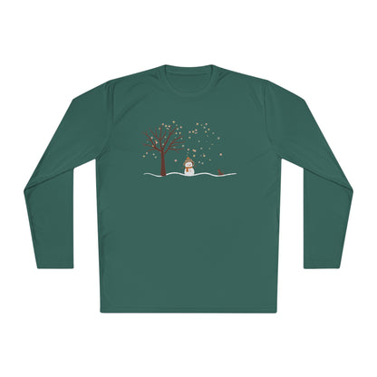 Snowman / Dog Long Sleeve Tee