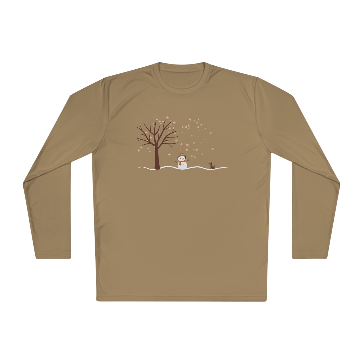 Snowman / Dog Long Sleeve Tee