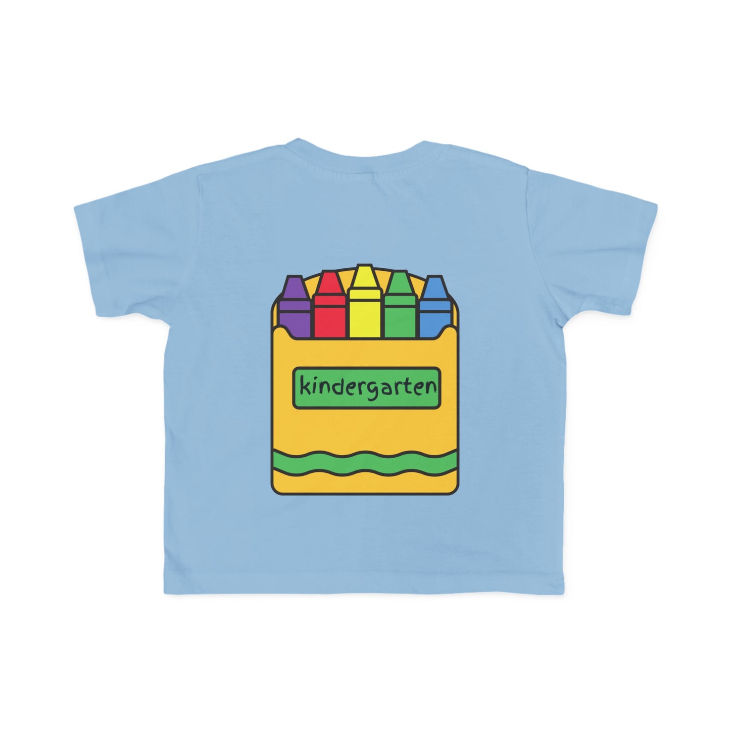 Kindergarten Crayon Pocket and Back