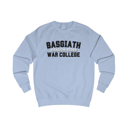 Dragon Rider Basglath War College Wingleader Collegiate Crewneck Sweatshirt with Front and Back Print