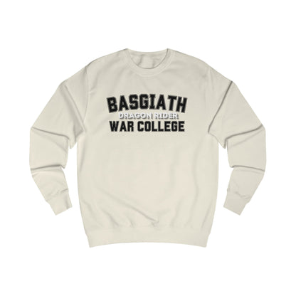 Dragon Rider Basglath War College Wingleader Collegiate Crewneck Sweatshirt with Front and Back Print