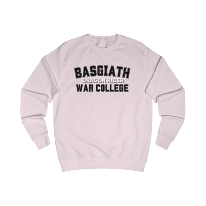 Dragon Rider Basglath War College Wingleader Collegiate Crewneck Sweatshirt with Front and Back Print