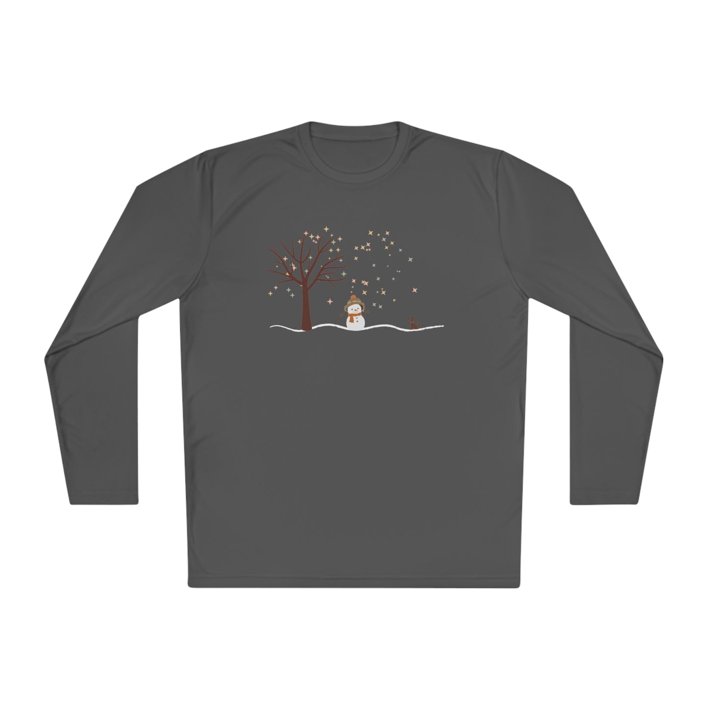 Snowman / Dog Long Sleeve Tee