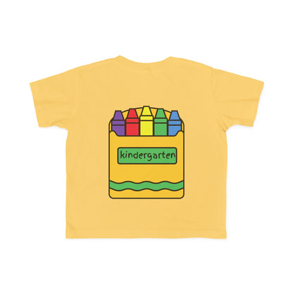 Kindergarten Crayon Pocket and Back