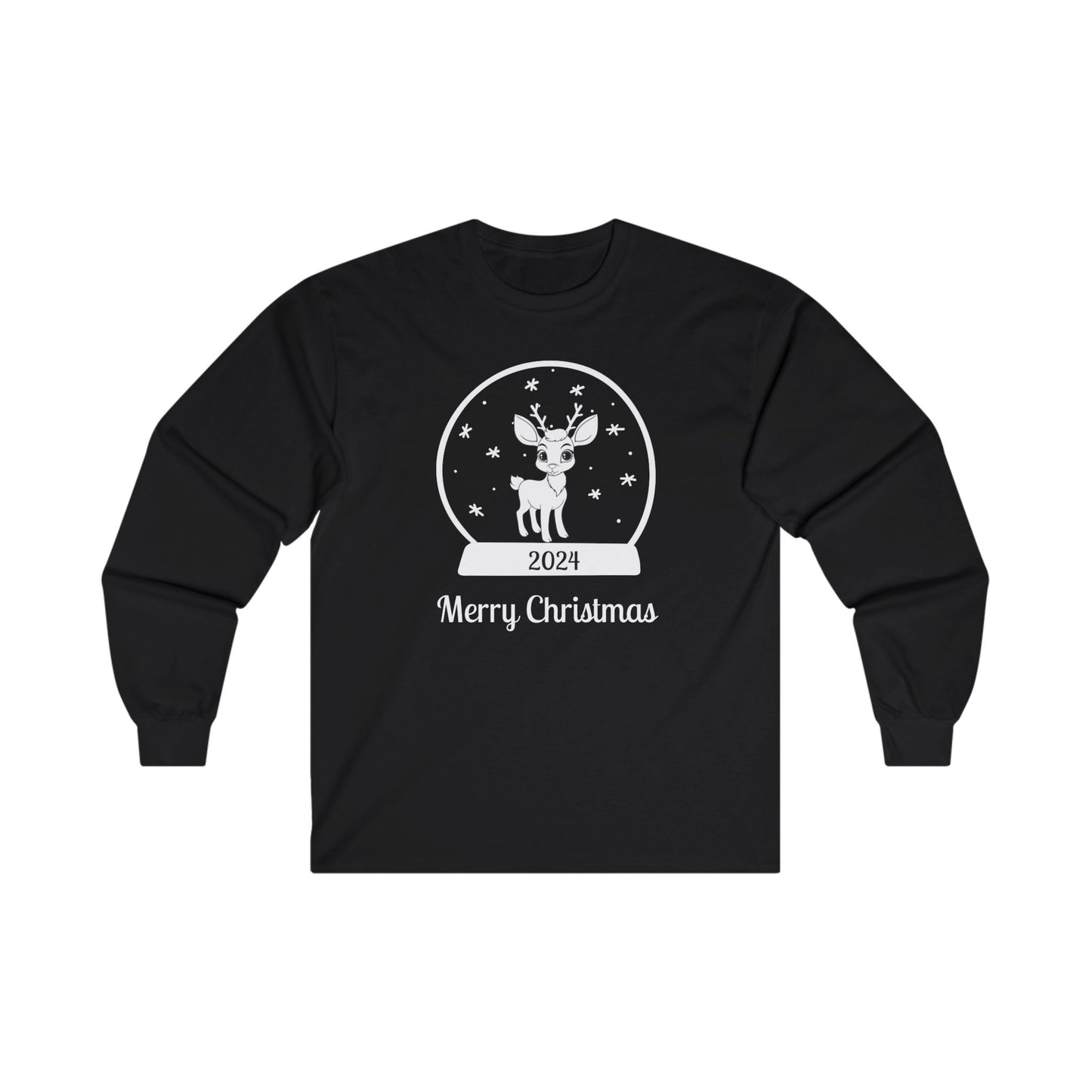 Reindeer Snowglobe Long Sleeve Tee