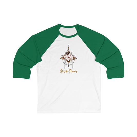 Desert Flowers Baseball T-Shirt